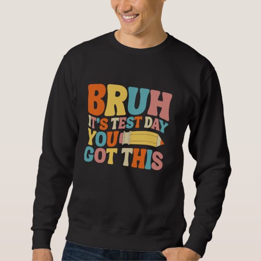 Bruhテスト日このテスト得Groovy Tea スウェットシャツ (正面)