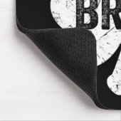 Bruhミーム おもしろいフレーズ ブラザー 挨拶 ティーン男子 セントパトリック マウスパッド (コーナー)