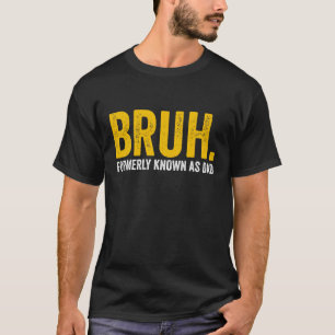 BRUH以前はパパレトロヴィンテージおもしろいパパ Tシャツ