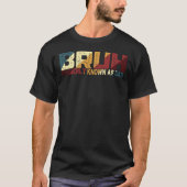 Bruh以前はパパ Tシャツ (正面)