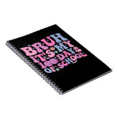 Bruh学校の私の100日バタフライディスコ ノートブック (右側)