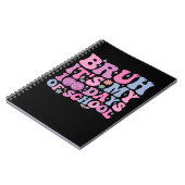 Bruh学校の私の100日バタフライディスコ ノートブック (左側)