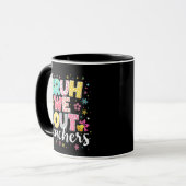 Bruh私たちは先生幸せな学校の最終日 マグカップ (正面左)