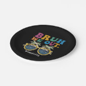 Bruh私たちは幸せな学校の最終日先生 ペーパープレート (アングル)