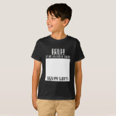 bruh! 今日が学校最後の日だよ サインしてねTシャツ Tシャツ (正面フル)