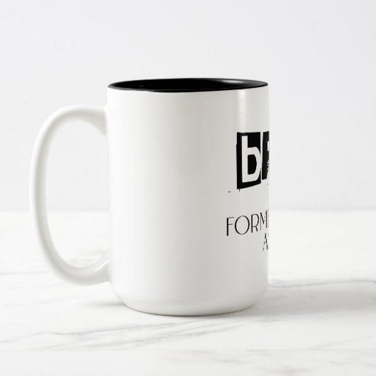 Bruh、以前は母として知られていた、母の日の贈り物 ツートーンマグカップ (左)