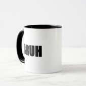 BRUH! 兄弟の通りの俗語のトレンディーのヒップスター マグカップ (正面左)