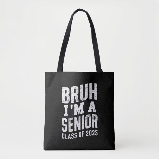 Bruh 2025年卒業生です トートバッグ (正面)