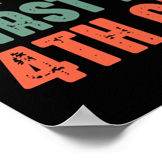 Bruh 4年生新学期の私の最初の日 ポスター (角)