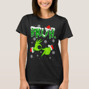 Bruh 67 シックス セブン 6 7 ミーム クリスマス おもしろい Z世代 S Tシャツ