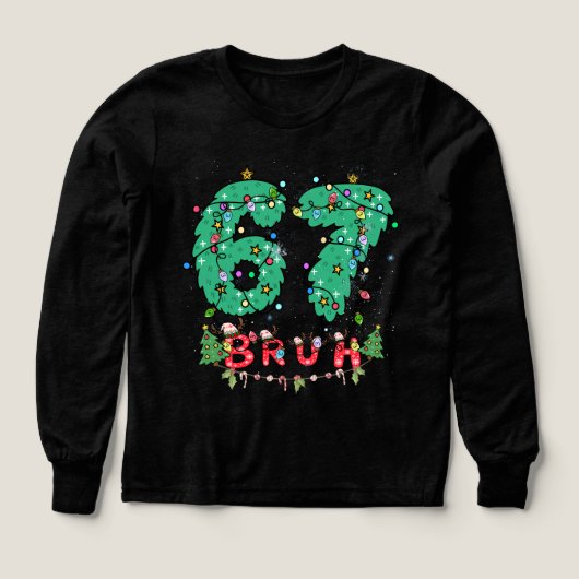 Bruh 67 シックス セブン 6 7 ミーム クリスマス 男女 (デザイン正面)