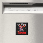 Bruh 67 ダビングサンタ クリスマス おもしろ 67 メッセージ マグネット (インサイチュ (食洗機))