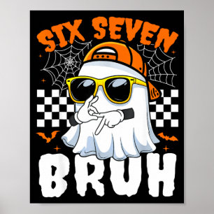 Bruh 67 ハロウィン おもしろい 67 ミーム ポスター