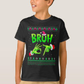 Bruh 67 Christmas Ugly Sweater Six Seven Meme 6 7 Tシャツ (正面)