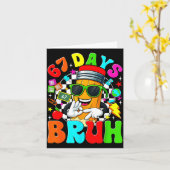 Bruh 67 Days Of School Sungles 67th Day Of School カード (黄色い花)