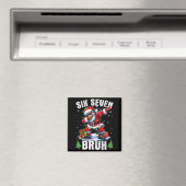 Bruh 67 Six Seven サンタ ダビング クリスマスTシャツ B マグネット (インサイチュ (食洗機))