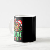 Bruh 67 Six Seven 6 7 Meme Christmas Funny Boy Gir コーヒーマグカップ (正面左)