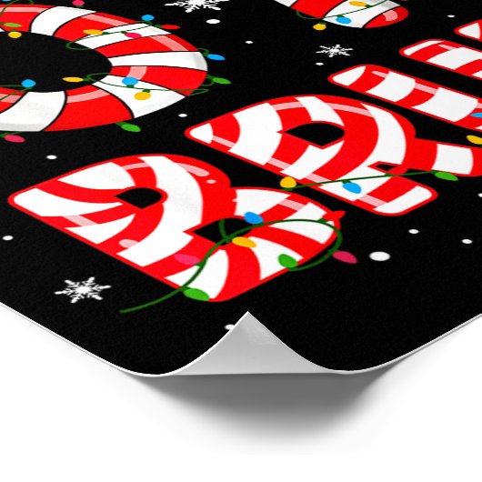 Bruh 67 Six Seven 6 7 Meme Christmas Funny Boy Gir ポスター (角)