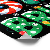 Bruh 67 Six Seven 6 7 Meme Christmas Funny Boy Gir ポスター (角)