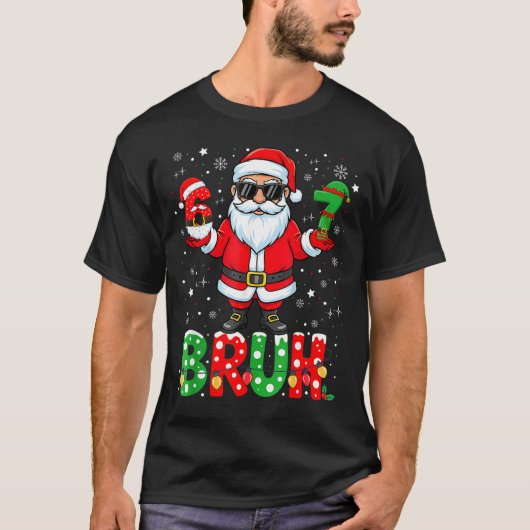 Bruh 67 Six Seven 6 7 Meme Christmas Funny Boy Gir Tシャツ (正面)