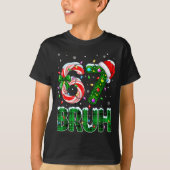 Bruh 67 Six Seven 6 7 Meme Christmas Tree Candy Ca Tシャツ (正面)