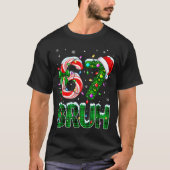 Bruh 67 Six Seven 6 7 Meme Christmas Tree Candy Ca Tシャツ (正面)