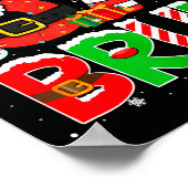 Bruh 67 Six Seven 6 7 Meme Funny Christmas Boys Gi ポスター (角)
