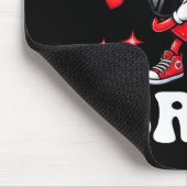 Bruh 67 Six Seven Meme Dab Heart Boys Kids Valenti マウスパッド (コーナー)