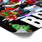 Bruh 67 Six Seven Santa Dabbing Christmas Shirts B ポスター (角)