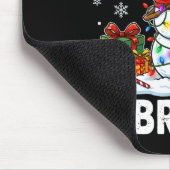 Bruh 67 Six Seven Snowman Dabbing Christmas 6 7 Bo マウスパッド (コーナー)