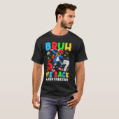 Bruh 6 戻ってきた ダビングキッズのバックトゥスクール tシャツ (正面フル)