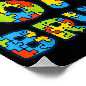 Bruh 6 7 Funny Six Seven Autism Awareness Kids Tea ポスター (角)