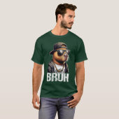 Bruh Capybara Sunglasses Boys Mens Funny Capybara  Tシャツ (正面フル)