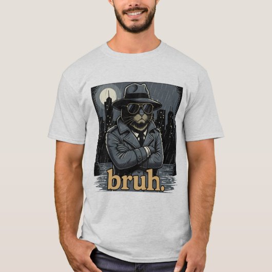 Bruh Cat Tシャツ (正面)