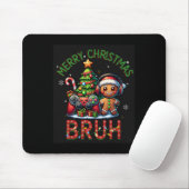 Bruh Christmas Video GameゲーマーMerry Christmas Bo マウスパッド (マウス)