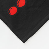 Bruh Dabbing Heart Funny Kids Boys Mens Valentine  フリースブランケット (角)