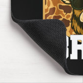 Bruh Deer Funny Deer Hunting Camo Hat Youth Teens  マウスパッド (コーナー)