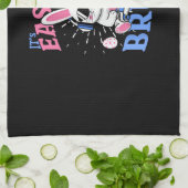 Bruh Easter Bunny Gamer Gaming Video Games Men Boy キッチンタオル (折り畳み)