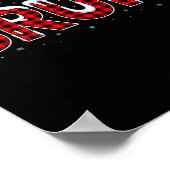 Bruh Funny Christmas Plaid Teens Boys Kids Xmas Pa ポスター (角)