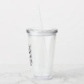 Bruh Funny Mom Life Acrylic Tumbler Cup アクリルタンブラー (左)
