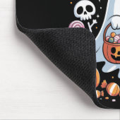 Bruh Ghost Halloween Cute Ghost Trick Or Treat Kid マウスパッド (コーナー)