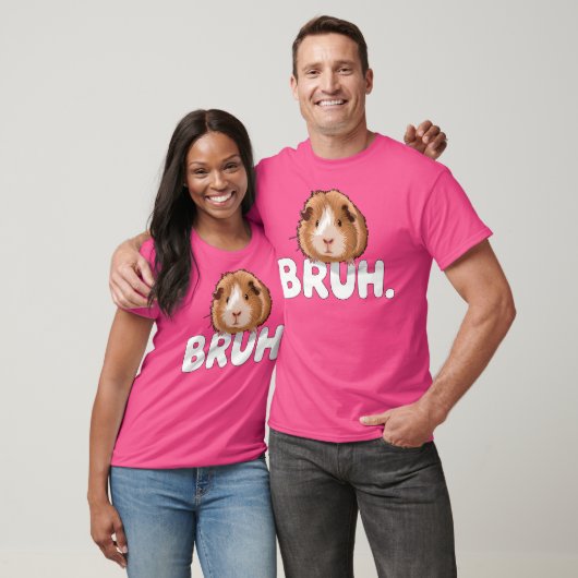 Bruh Guinea Pig Tシャツ (ユニセックス)