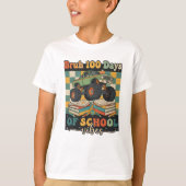 Bruh Happy 100 Days of School Tシャツ (正面)