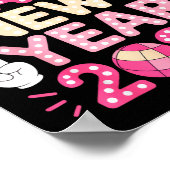 Bruh Happy New Year 2026 Party Vibes For Fun-lovin ポスター (角)