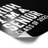 Bruh Iは2025年卒業の上級クラス フォトプリント (角)