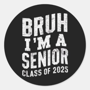 Bruh Iは2025年卒業の上級クラス ラウンドシール