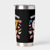 Bruh I survived 67 days of school 保温保冷タンブラー (右面)