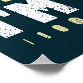 Bruh I'm 10 Tenth Birthday Partyヴィンテージガールボーイ ポスター (角)