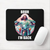 Bruh I'm Byck Jesus おもしろい Easter Ressurection Chri マウスパッド (マウス)