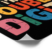 Bruh I'm Double Digits 10誕生日10歳B ポスター (角)